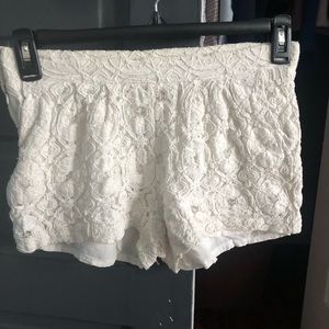 Lace shorts